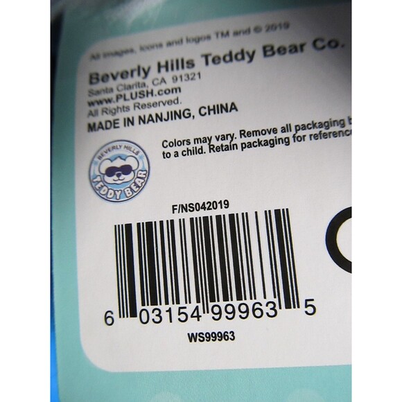 World’s Softest Plush Gray Puppy Dog Soft Cuddly Stuffed Animal 10" w/Tag - Picture 6 of 7